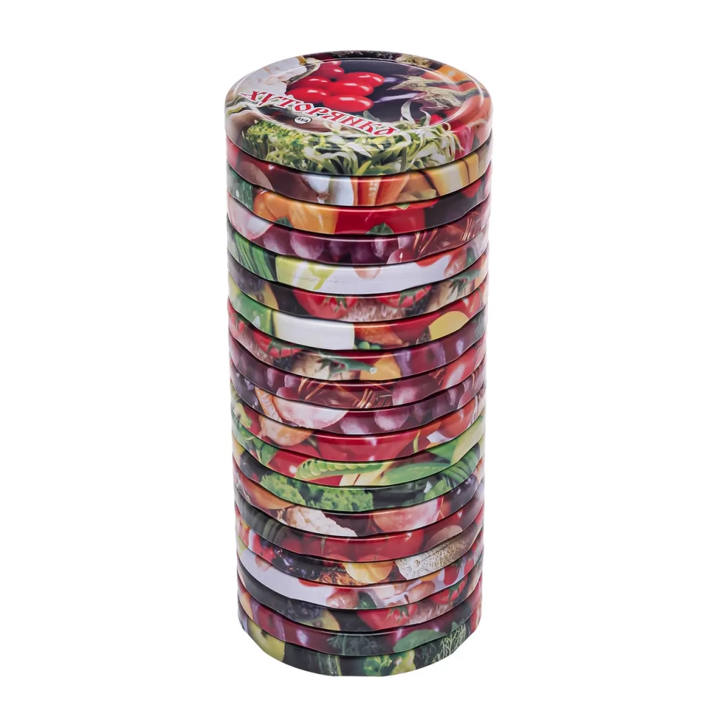 Кришка для банки Хуторянка Еліт євро Твіст Офф 20 шт (Еліт закаточна євро Твіст Офф 20 шт) - фото 3 Кришка для банки Хуторянка Еліт євро Твіст Офф 20 шт (Еліт закаточна євро Твіст Офф 20 шт) - фото 3