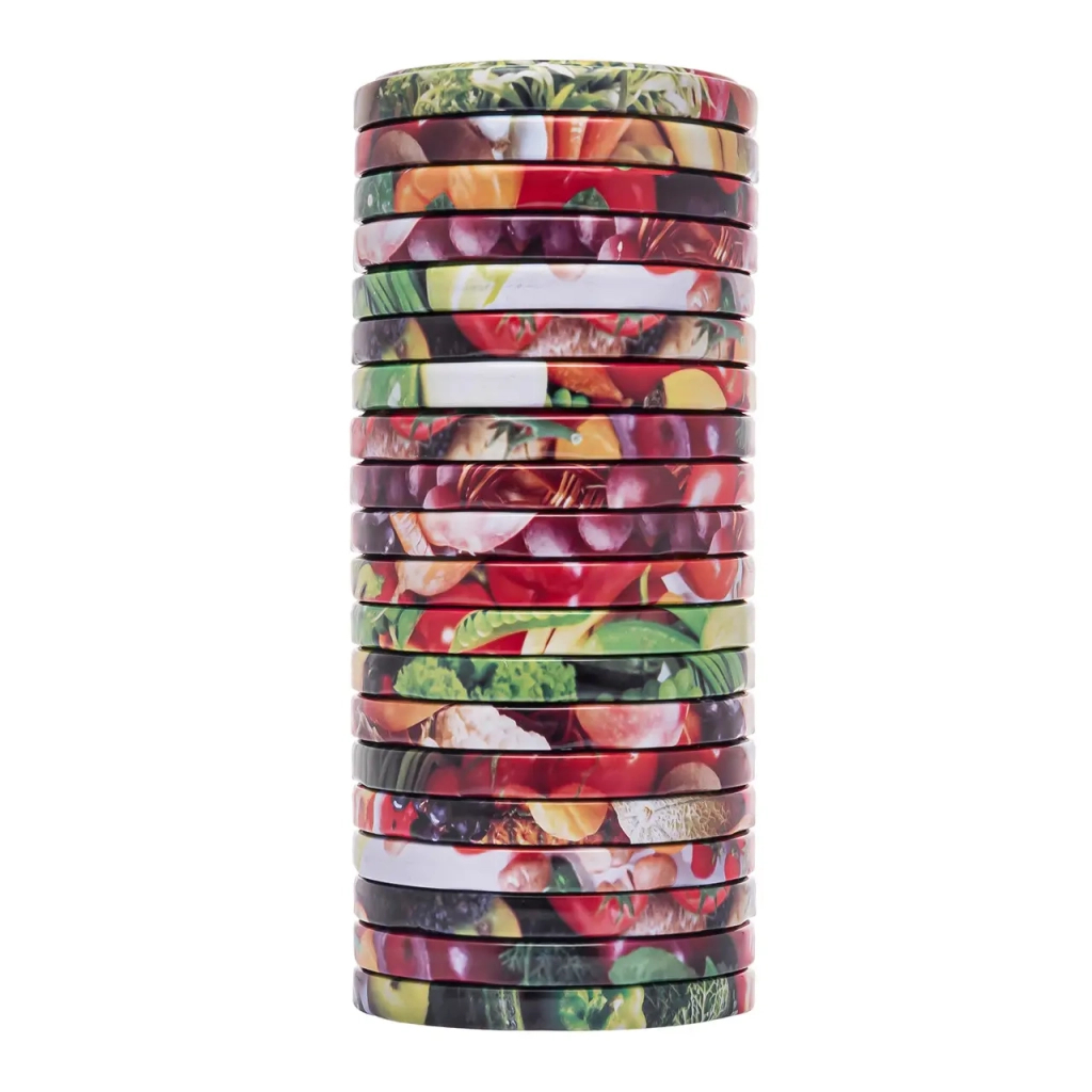 Кришка для банки Хуторянка Еліт євро Твіст Офф 20 шт (Еліт закаточна євро Твіст Офф 20 шт) - фото 4 Кришка для банки Хуторянка Еліт євро Твіст Офф 20 шт (Еліт закаточна євро Твіст Офф 20 шт) - фото 4