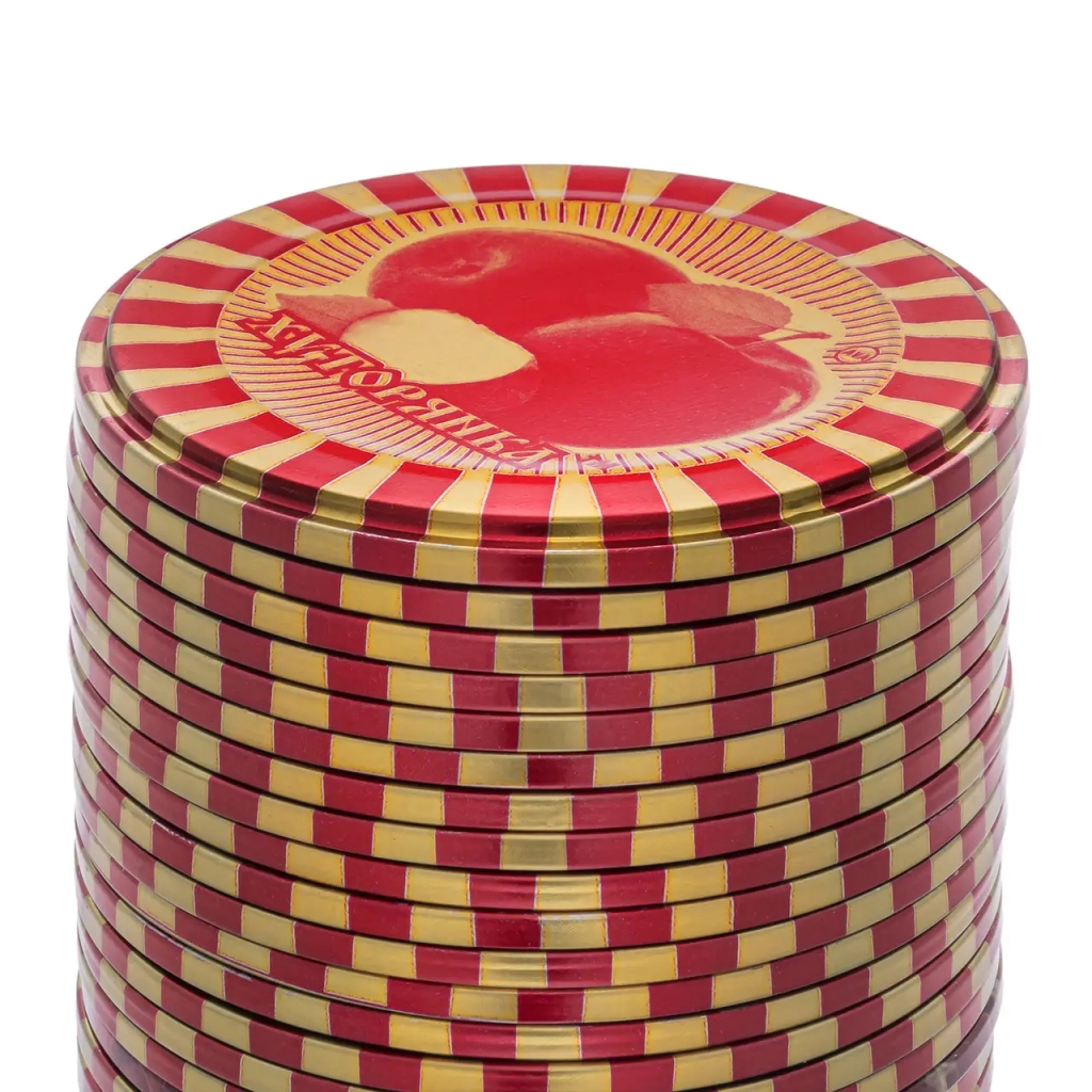 Кришка для банки Хуторянка закаточна 50 шт - фото 4 Кришка для банки Хуторянка закаточна 50 шт - фото 4