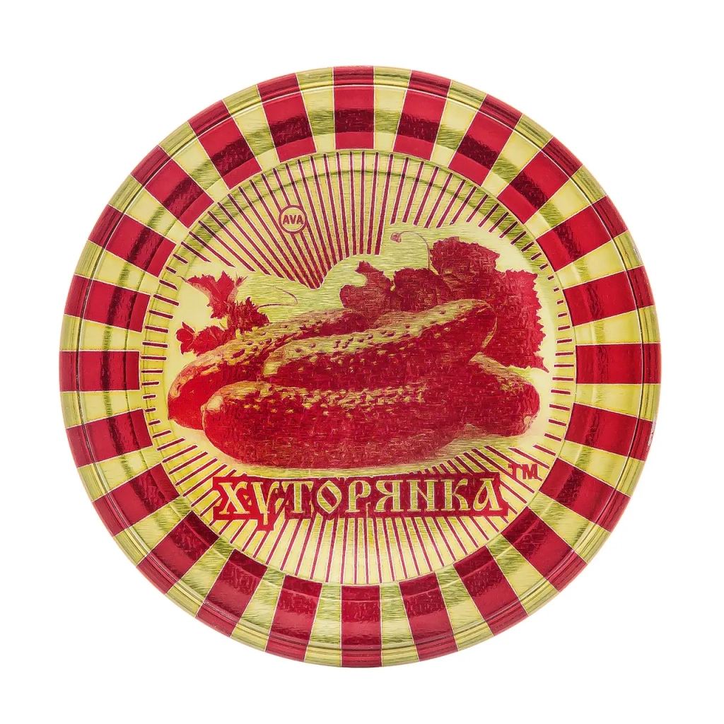 Кришка для банки Хуторянка закаточна 50 шт - фото 7 Кришка для банки Хуторянка закаточна 50 шт - фото 7