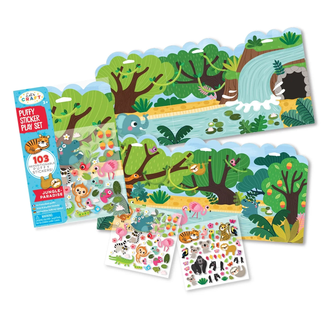 Розвиваюча іграшка Let's Craft Навколишнє середовище – джунглі (PSB004) - фото 2 Розвиваюча іграшка Let's Craft Навколишнє середовище – джунглі (PSB004) - фото 2