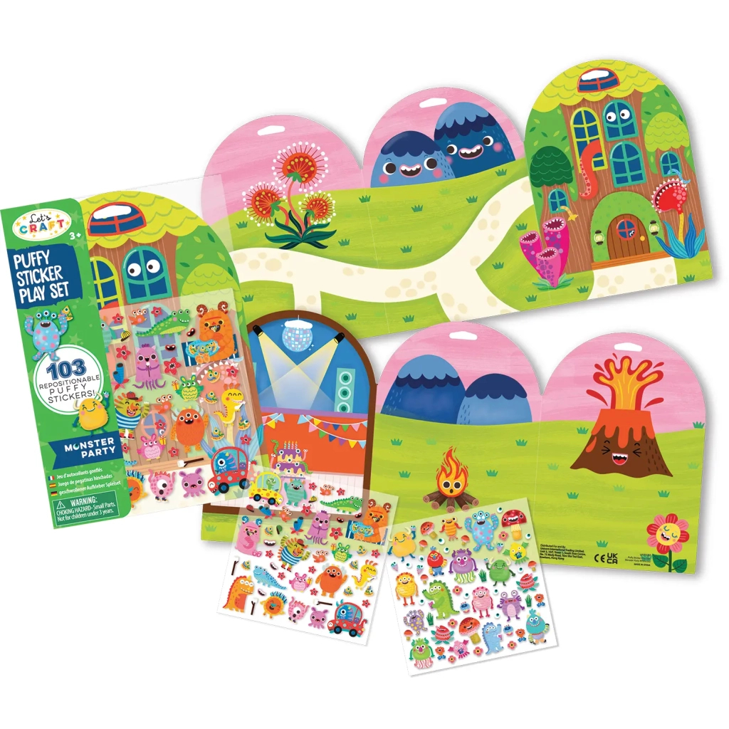 Розвиваюча іграшка Let's Craft Фантастичні світи – монстр паті (PSB002) - фото 2 Розвиваюча іграшка Let's Craft Фантастичні світи – монстр паті (PSB002) - фото 2