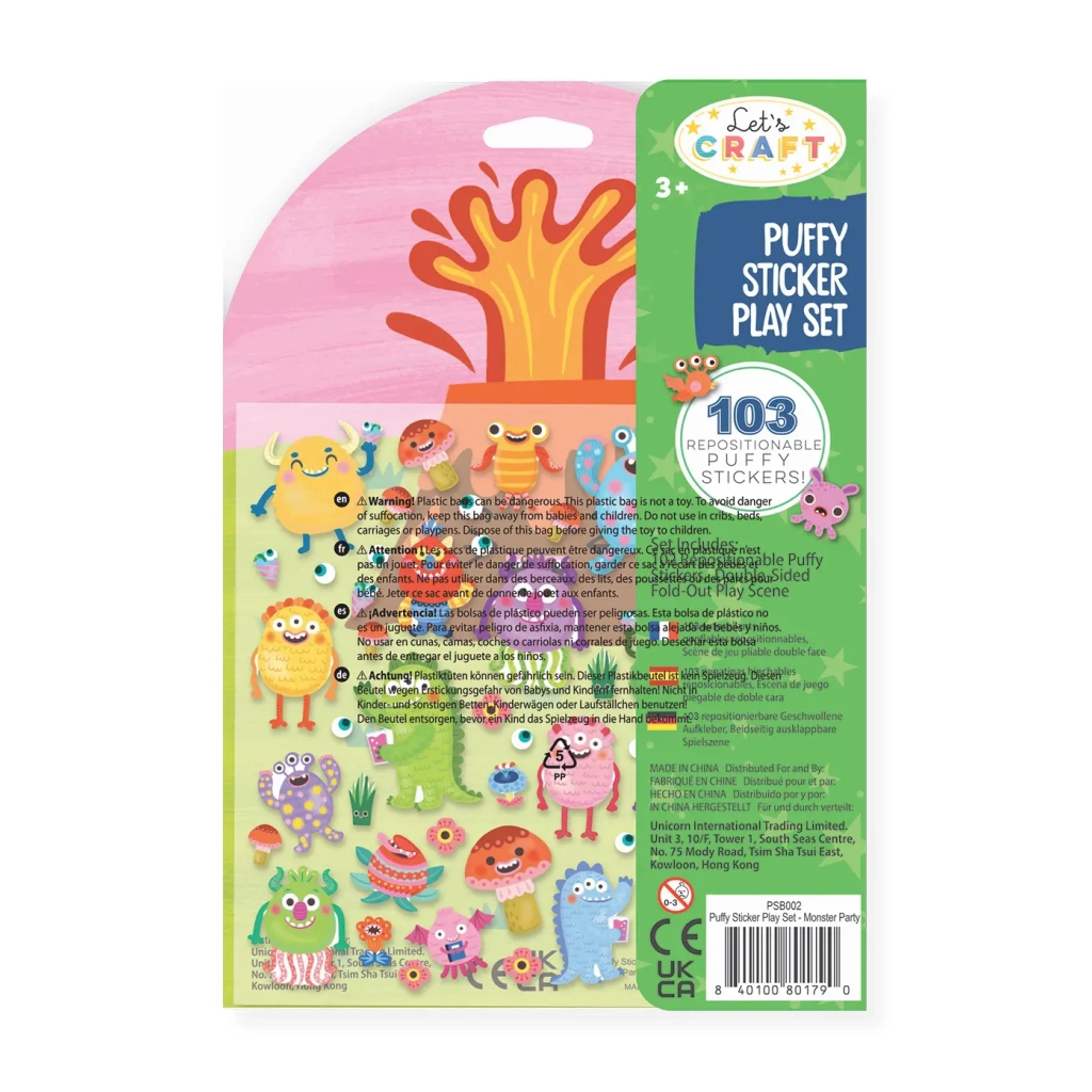 Розвиваюча іграшка Let's Craft Фантастичні світи – монстр паті (PSB002) - фото 3 Розвиваюча іграшка Let's Craft Фантастичні світи – монстр паті (PSB002) - фото 3