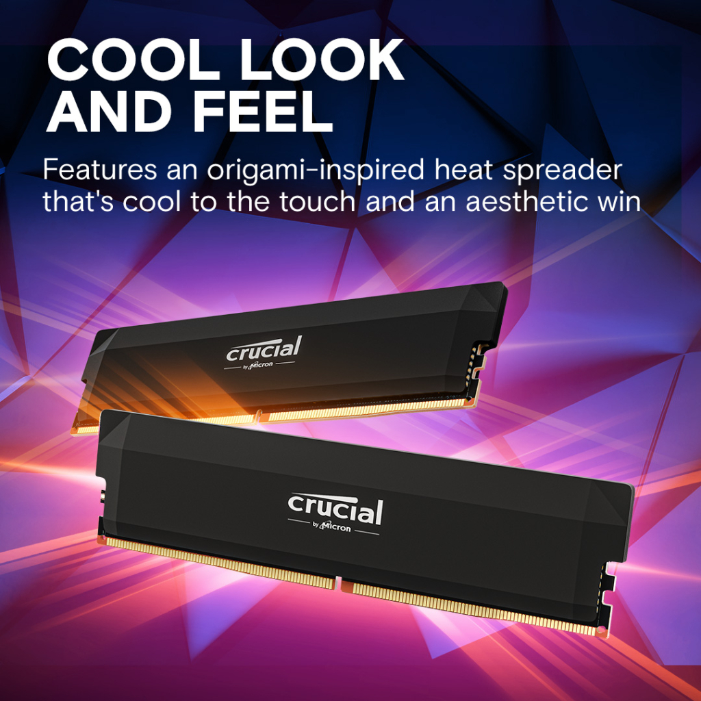 Модуль пам'яті для комп'ютера DDR5 32GB (2x16GB) 6000 MHz Pro Overclocking Micron (CP2K16G60C36U5B) - фото 7 Модуль пам'яті для комп'ютера DDR5 32GB (2x16GB) 6000 MHz Pro Overclocking Micron (CP2K16G60C36U5B) - фото 7