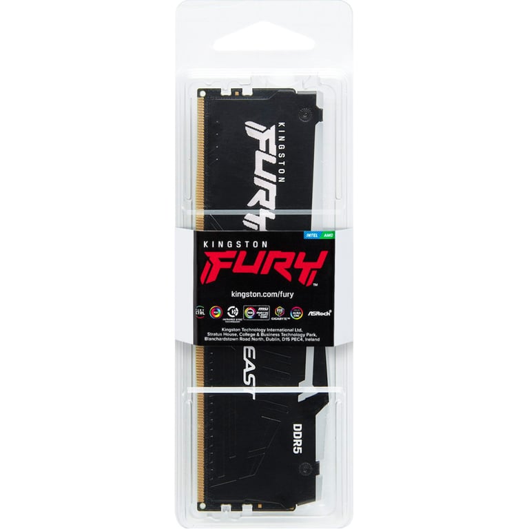 Модуль пам'яті для комп'ютера DDR5 16GB 6000 MHz FURY Beast RGB EXPO Kingston Fury (ex.HyperX) (KF560C30BBEA-16) - фото 6