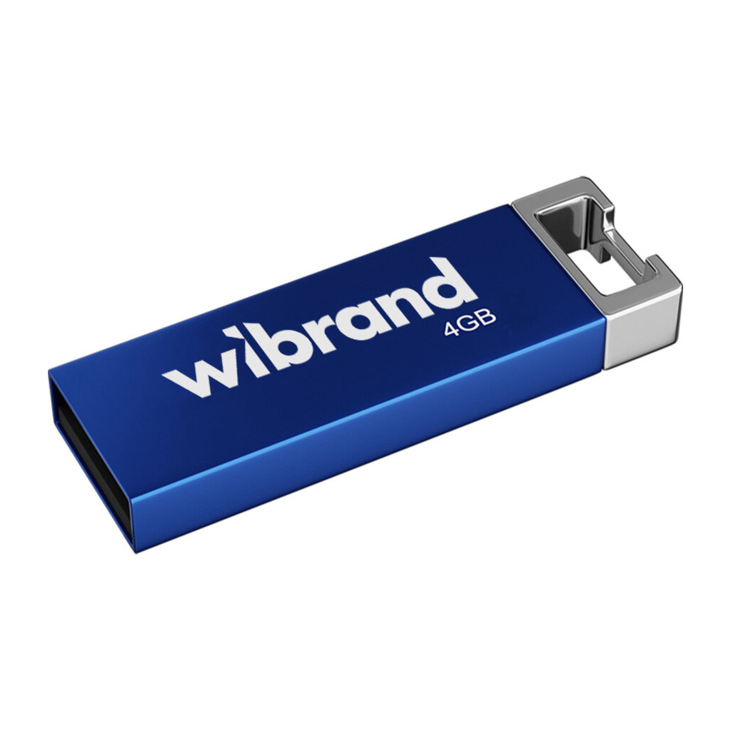 USB флеш накопичувач Wibrand 4GB Chameleon Blue USB 2.0 (WI2.0/CH4U6U) - фото 1