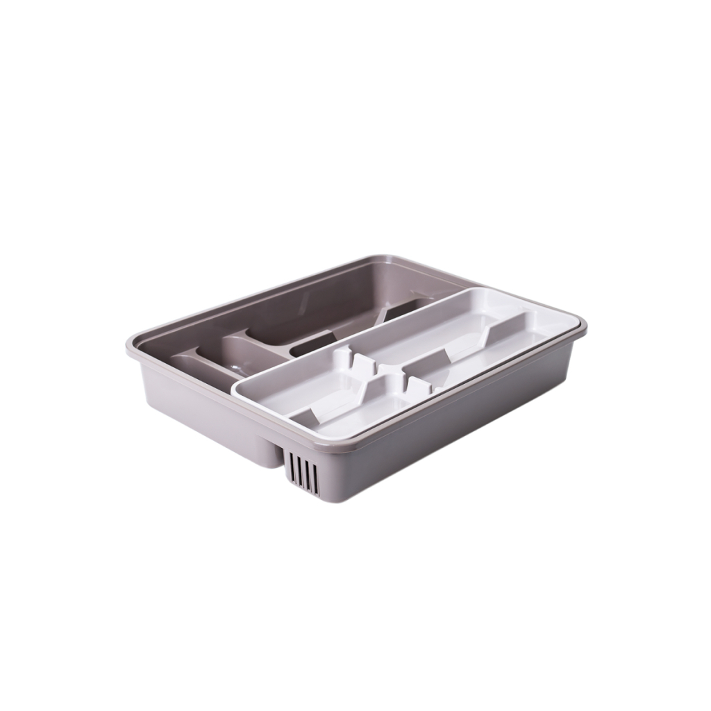 Органайзер для столових приборів Алеана зі вставкою капучіно/какао (алн 167402/капучіно/какао) - фото 1 Органайзер для столових приборів Алеана зі вставкою капучіно/какао (алн 167402/капучіно/какао) - фото 1