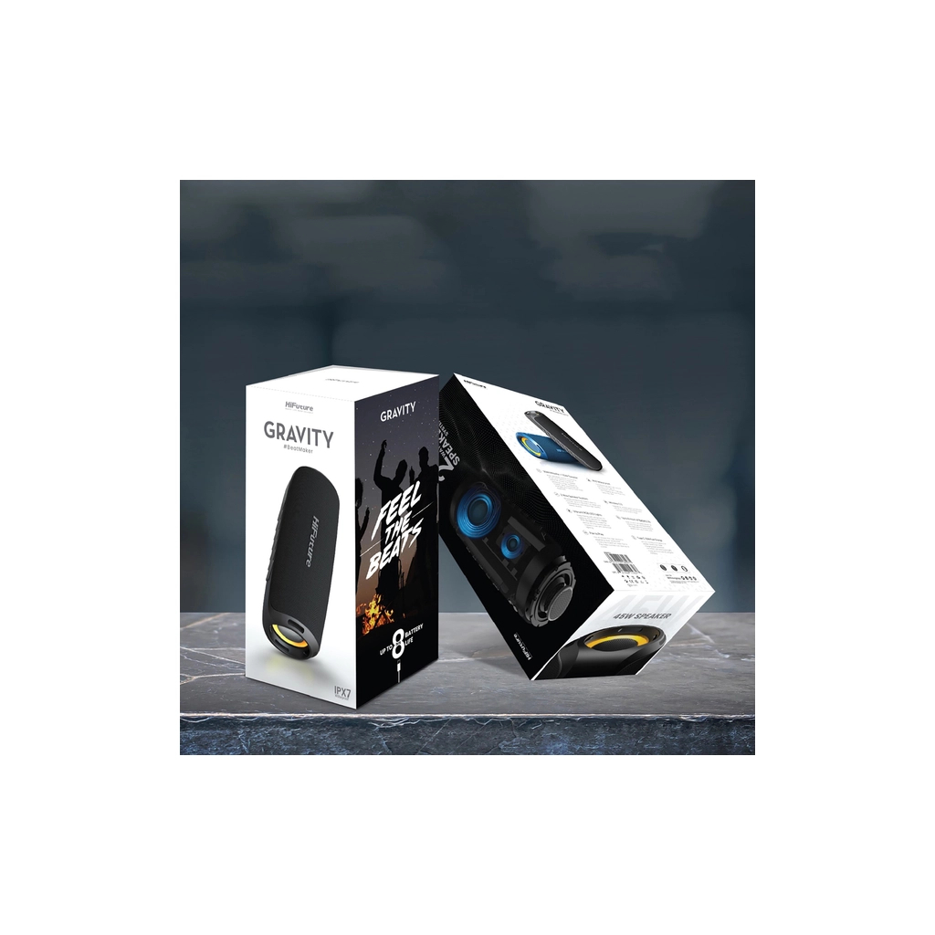 Акустична система HiFuture Gravity Black (gravity.black) - фото 8 Акустична система HiFuture Gravity Black (gravity.black) - фото 8