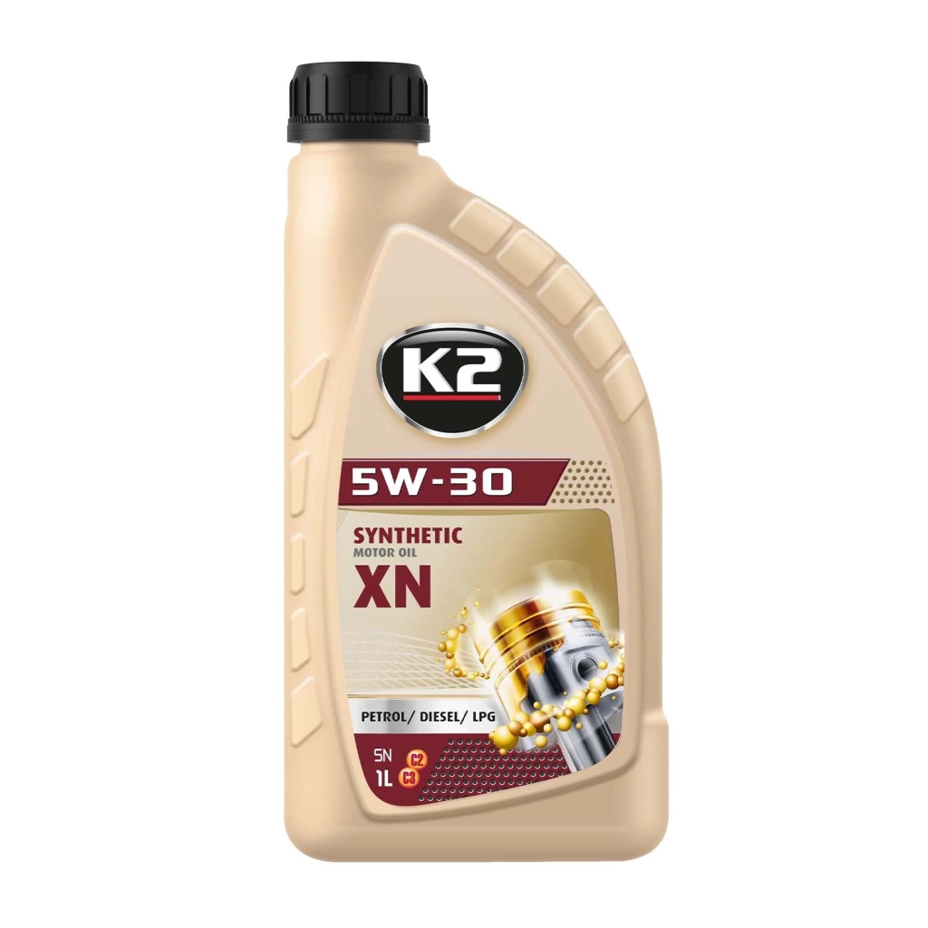 Моторна олива K2 Synthetic OIL SN XN 5W-30 1 л (O1501E) Моторна олива K2 Synthetic OIL SN XN 5W-30 1 л (O1501E)