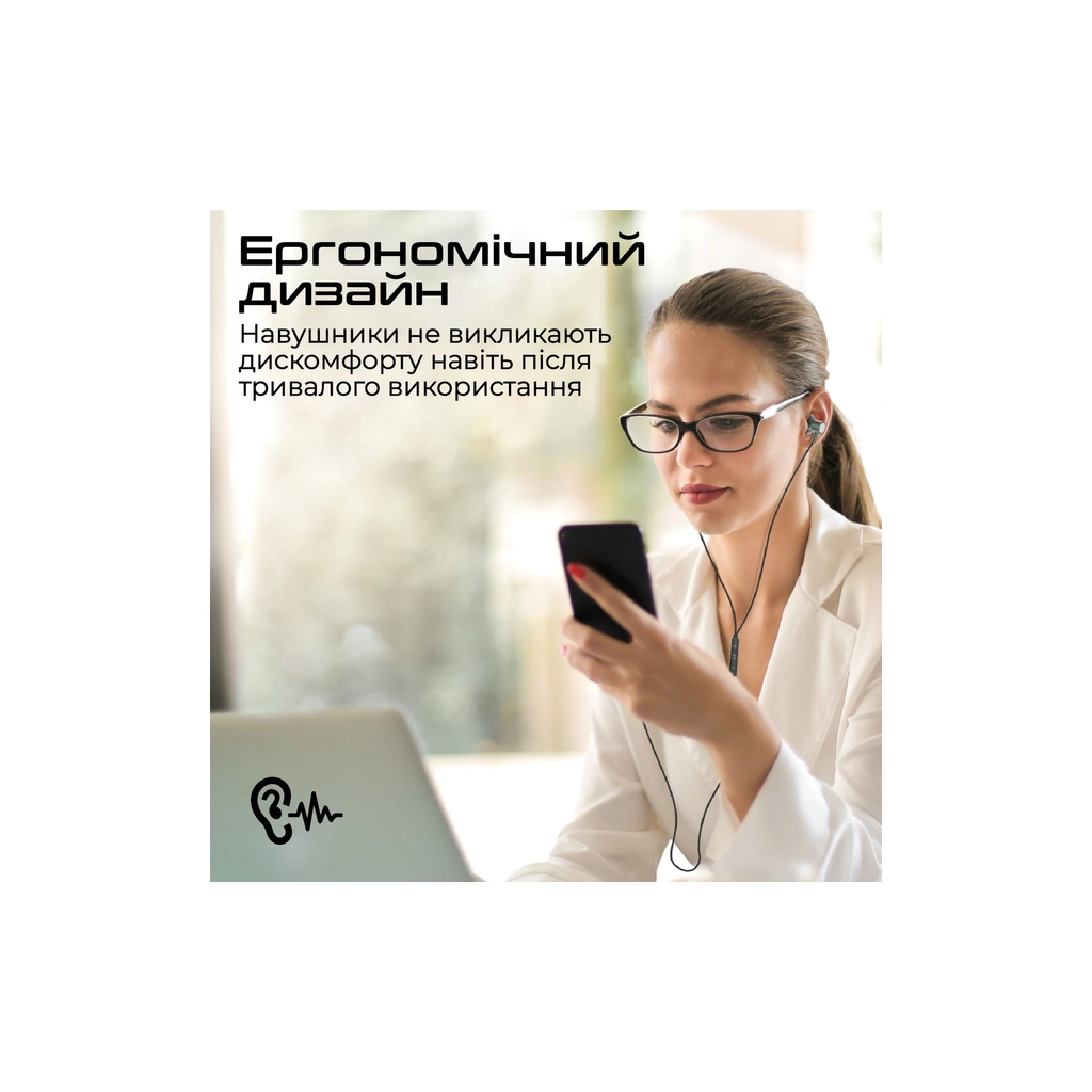 Навушники Promate Silken-C Grey (silken-c.grey) - фото 4 Навушники Promate Silken-C Grey (silken-c.grey) - фото 4