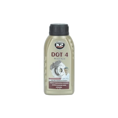 Гальмівна рідина K2 Turbo Brake Fluid DOT 4 0,25 л (T124)