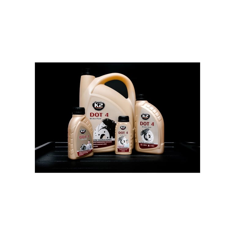 Гальмівна рідина K2 Turbo Brake Fluid DOT 4 0,25 л (T124) - фото 4