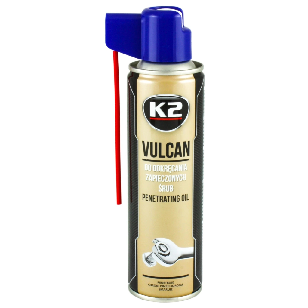 Мастило автомобільне K2 для болтів Vulkan 250мл (W117) - фото 1 Мастило автомобільне K2 для болтів Vulkan 250мл (W117) - фото 1