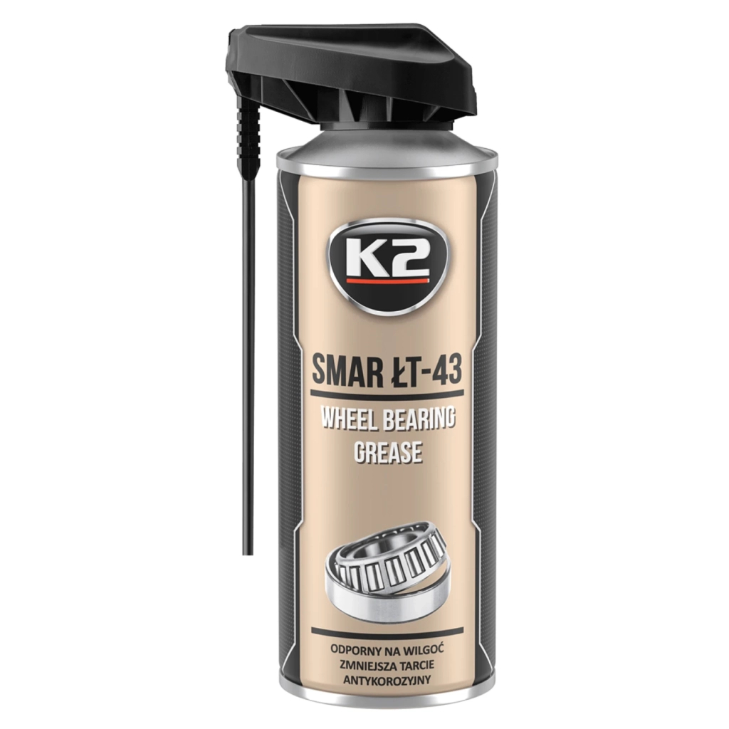 Мастило автомобільне K2 Wheel Bearing 400мл (W135) - фото 1