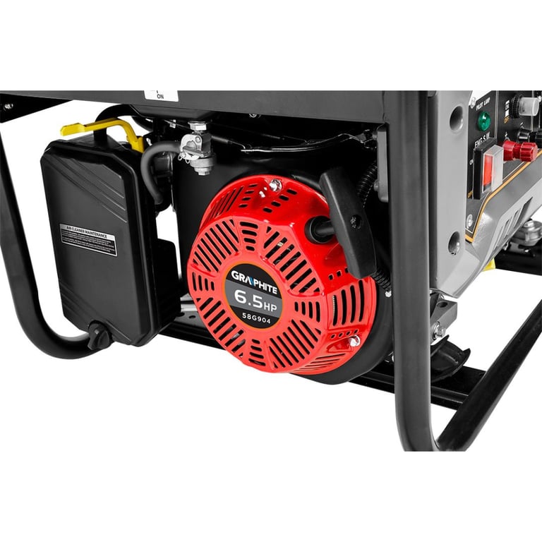 Генератор Graphite 230V (1 фаза), 2/2.2kW, ручний старт, AVR, 40кг (58G904) - фото 10