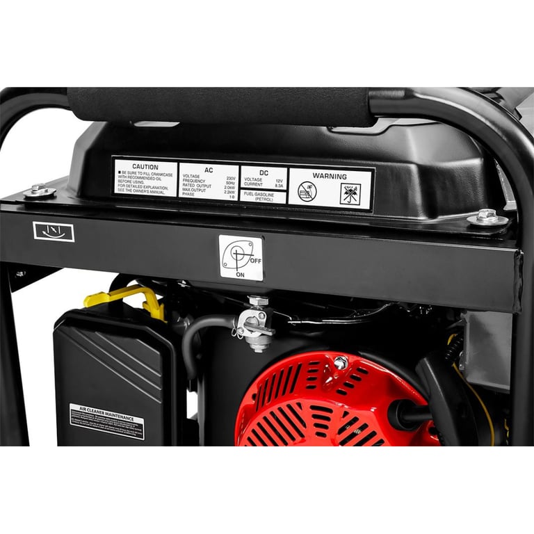 Генератор Graphite 230V (1 фаза), 2/2.2kW, ручний старт, AVR, 40кг (58G904) - фото 9