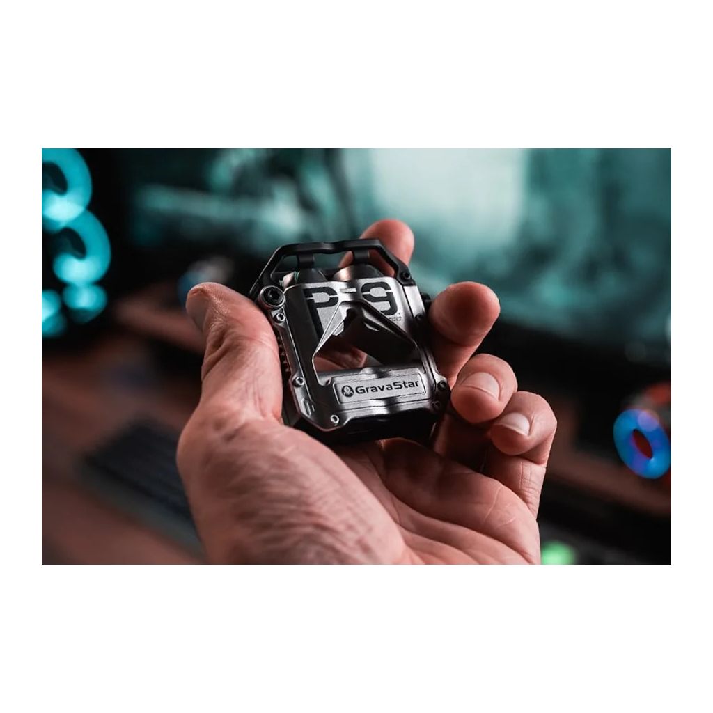 Навушники GravaStar Sirius Pro TWS BT 5.2 Battle-Worn Gray (GRAVASTARP9_WDG) - фото 4 Навушники GravaStar Sirius Pro TWS BT 5.2 Battle-Worn Gray (GRAVASTARP9_WDG) - фото 4