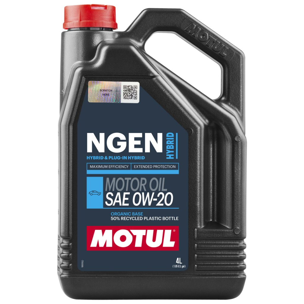 Моторна олива MOTUL NGEN Hybrid SAE 0W20 4л (111902) - фото 1