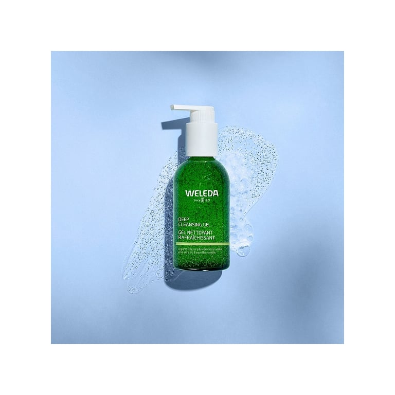 Гель для вмивання Weleda Deep Cleansing Gel Для глибокого очищення шкіри обличчя з органічним алое та гамамелісом 150 мл (4001638589611) - фото 4