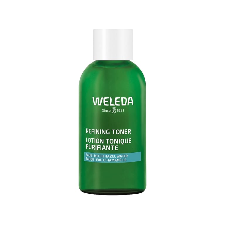 Тонік для обличчя Weleda Refining Toner Зволожуючий Для нормалізації pH та звуження пор з органічним гамамелісом 150 мл (4001638589659) - фото 1