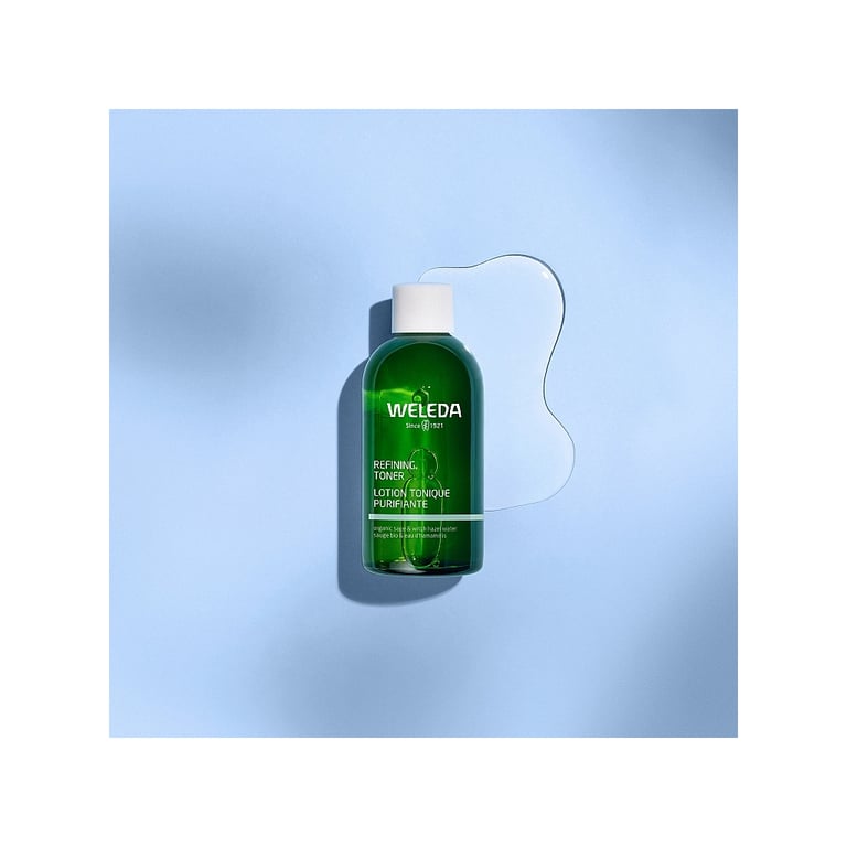 Тонік для обличчя Weleda Refining Toner Зволожуючий Для нормалізації pH та звуження пор з органічним гамамелісом 150 мл (4001638589659) - фото 3
