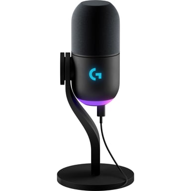 Мікрофон Logitech Yeti GX Dynamic RGB Gaming Mic with Lightsync Black (988-000569) - фото 1