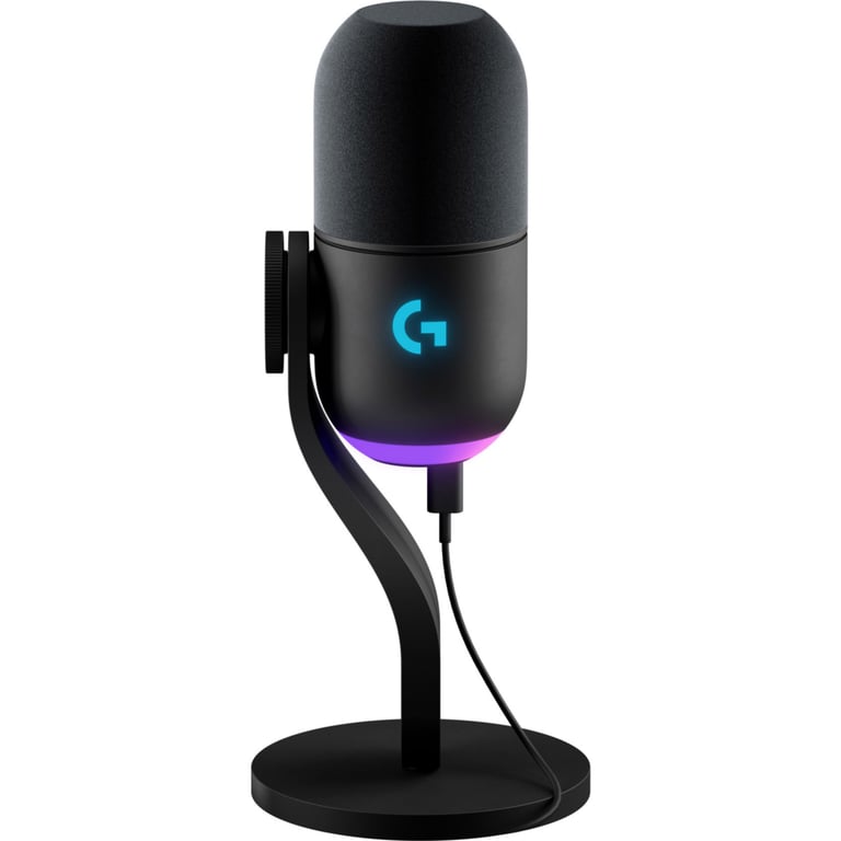 Мікрофон Logitech Yeti GX Dynamic RGB Gaming Mic with Lightsync Black (988-000569) - фото 1