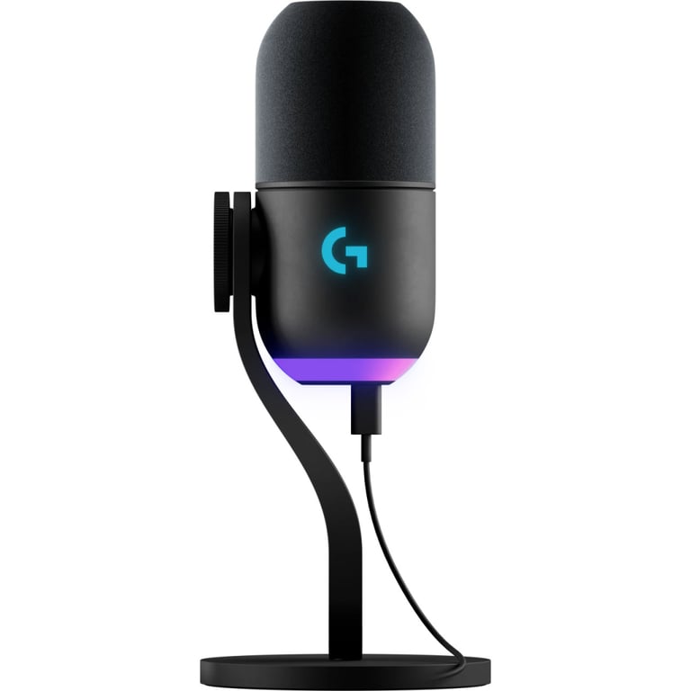 Мікрофон Logitech Yeti GX Dynamic RGB Gaming Mic with Lightsync Black (988-000569) - фото 2