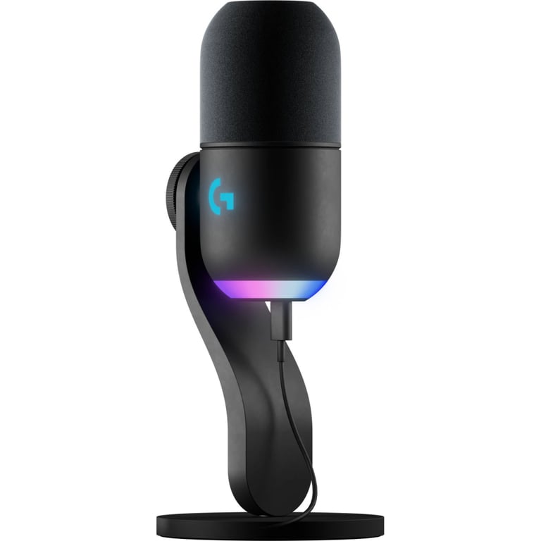 Мікрофон Logitech Yeti GX Dynamic RGB Gaming Mic with Lightsync Black (988-000569) - фото 3