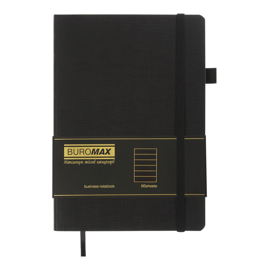 Книга записна Buromax COLOR TUNES А5 96 аркушів лінія, чорний (BM.295200-01) - фото 2 Книга записна Buromax COLOR TUNES А5 96 аркушів лінія, чорний (BM.295200-01) - фото 2