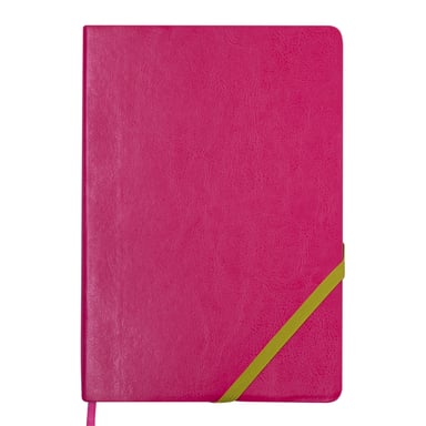 Книга записна Buromax LOLLIPOP, L2U А5 96 аркушів лінія, рожевий (BM.295203-10) - фото 1