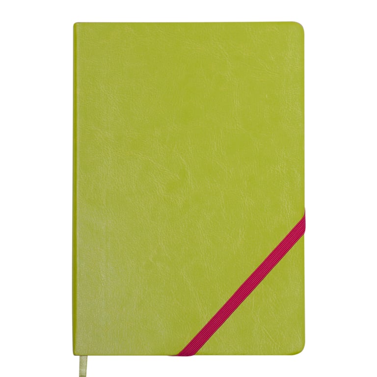 Книга записна Buromax LOLLIPOP, L2U А5 96 аркушів лінія, салатовий (BM.295203-15) - фото 1