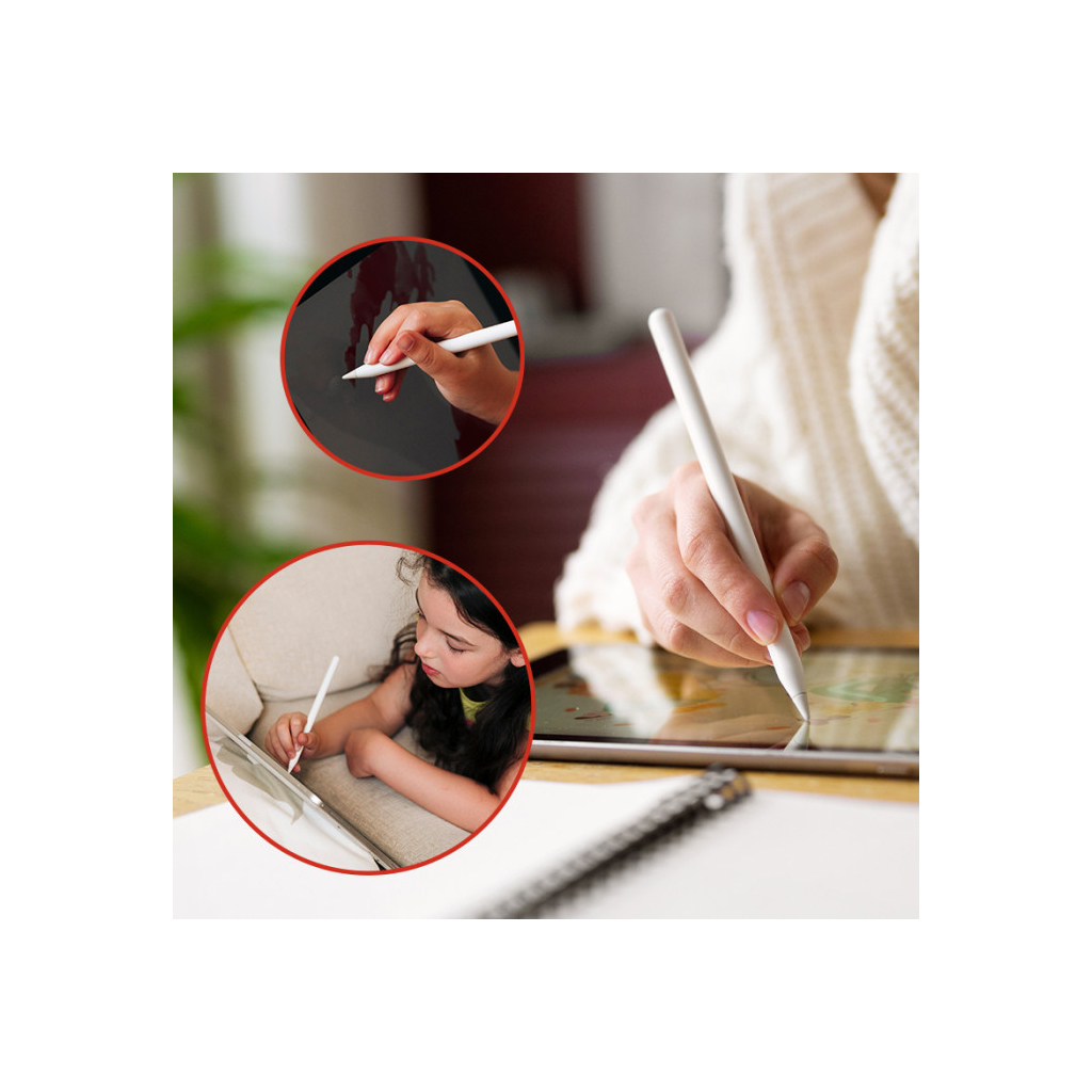 Стилус AirOn AirSens with charging case white for iPad (6126755813229) - фото 8 Стилус AirOn AirSens with charging case white for iPad (6126755813229) - фото 8