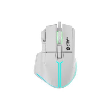 Мишка Canyon Fortnax GM-636 RGB USB White (CND-SGM636W) - фото 1