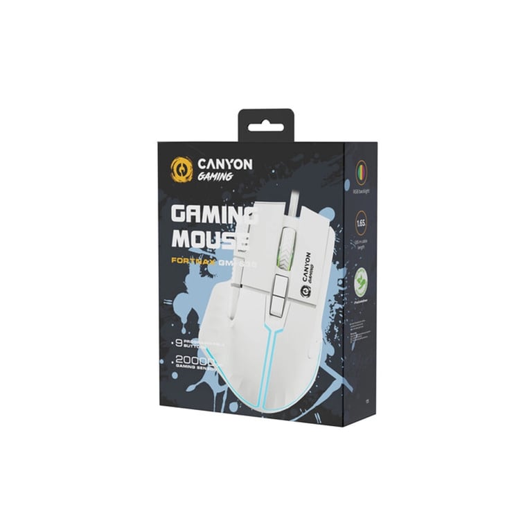 Мишка Canyon Fortnax GM-636 RGB USB White (CND-SGM636W) - фото 6