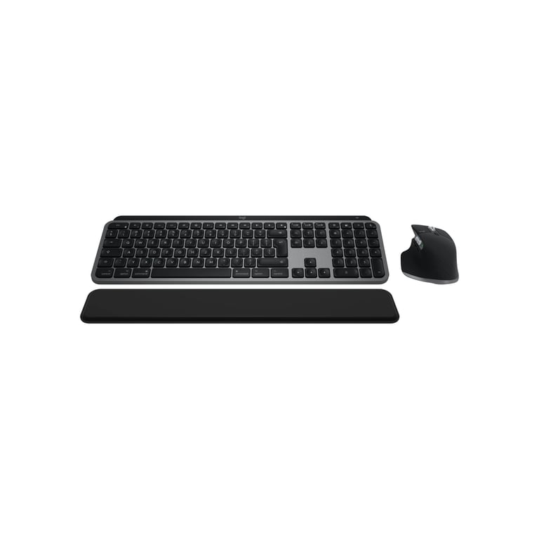 Комплект Logitech MX Keys S Combo для MAC Bluetooth/Wireles UA Space Grey (920-012845) - фото 1