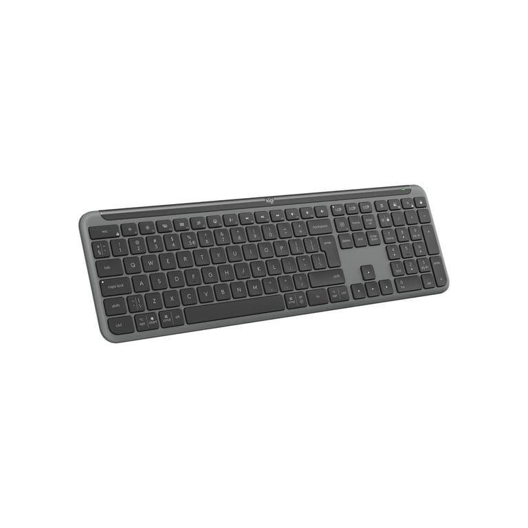 Клавіатура Logitech K950 Bluetooth/Wireless UA Graphite (920-012465) - фото 1