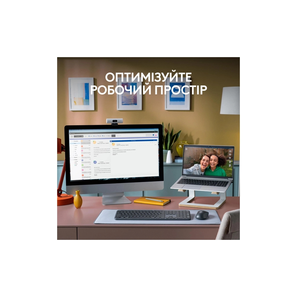 Клавіатура Logitech K950 Bluetooth/Wireless UA Graphite (920-012465) - фото 5 Клавіатура Logitech K950 Bluetooth/Wireless UA Graphite (920-012465) - фото 5