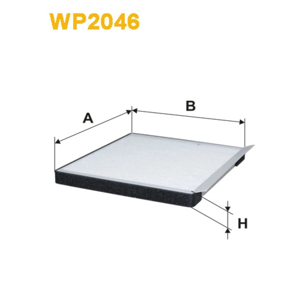 Повітряний фільтр для автомобіля Wixfiltron WP2046 - фото 1