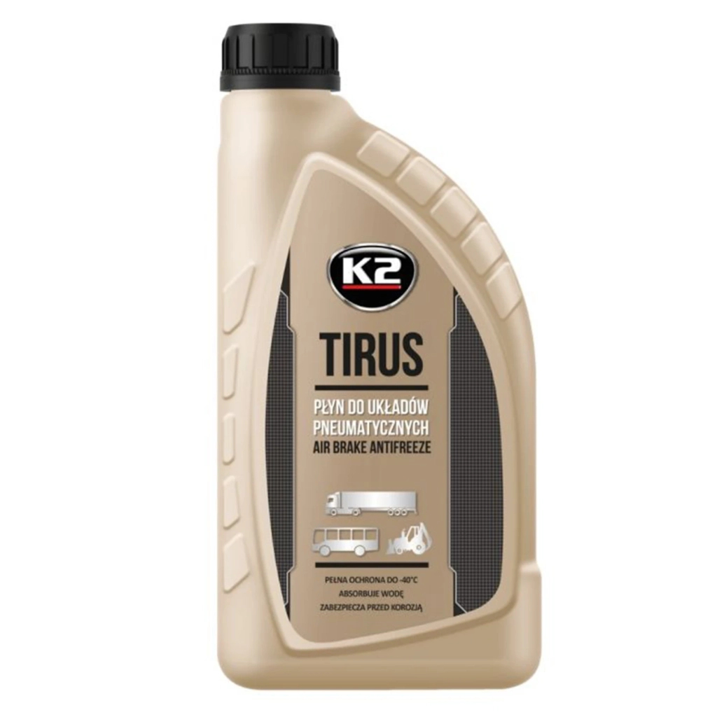 Гальмівна рідина K2 Turbo Tirus -40 °C зимова 1 л (T360) Гальмівна рідина K2 Turbo Tirus -40 °C зимова 1 л (T360)
