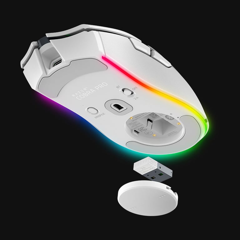Мишка Razer Cobra Pro Wireless White (RZ01-04660200-R3G1) - фото 6