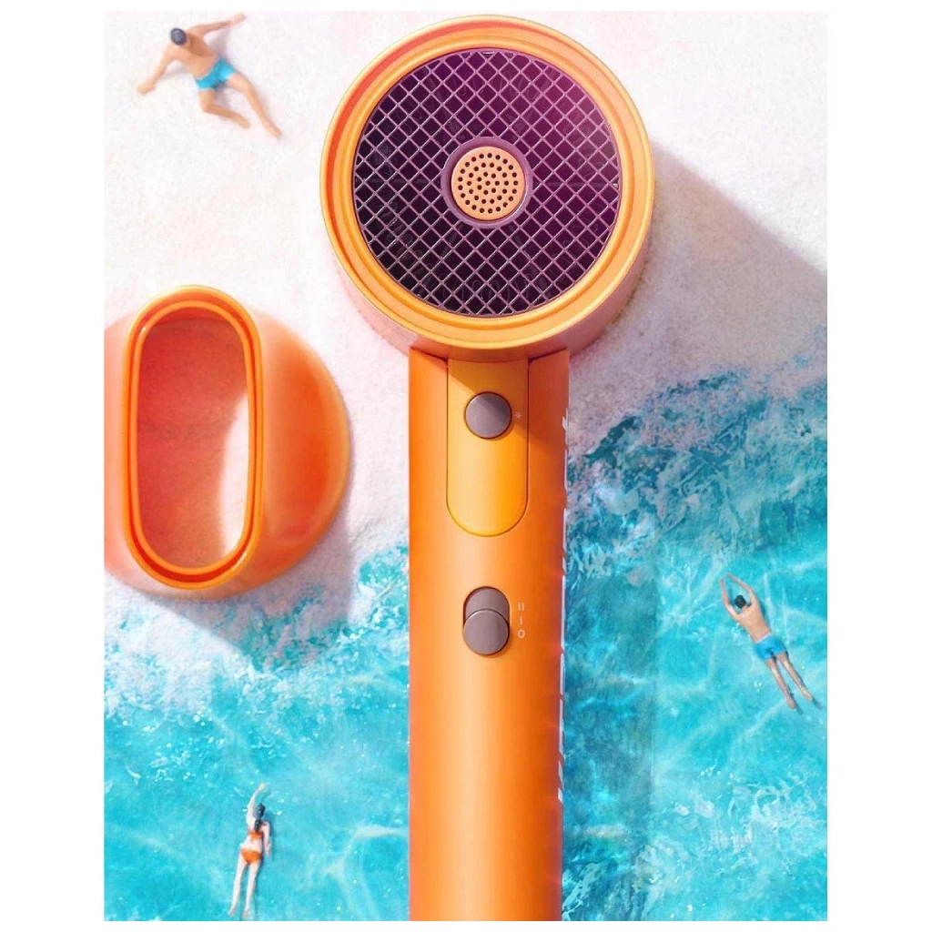 Фен Xiaomi ShowSee Electric Hair Dryer Vitamin C+ VC100-A Orange (Ф28399) - фото 6 Фен Xiaomi ShowSee Electric Hair Dryer Vitamin C+ VC100-A Orange (Ф28399) - фото 6