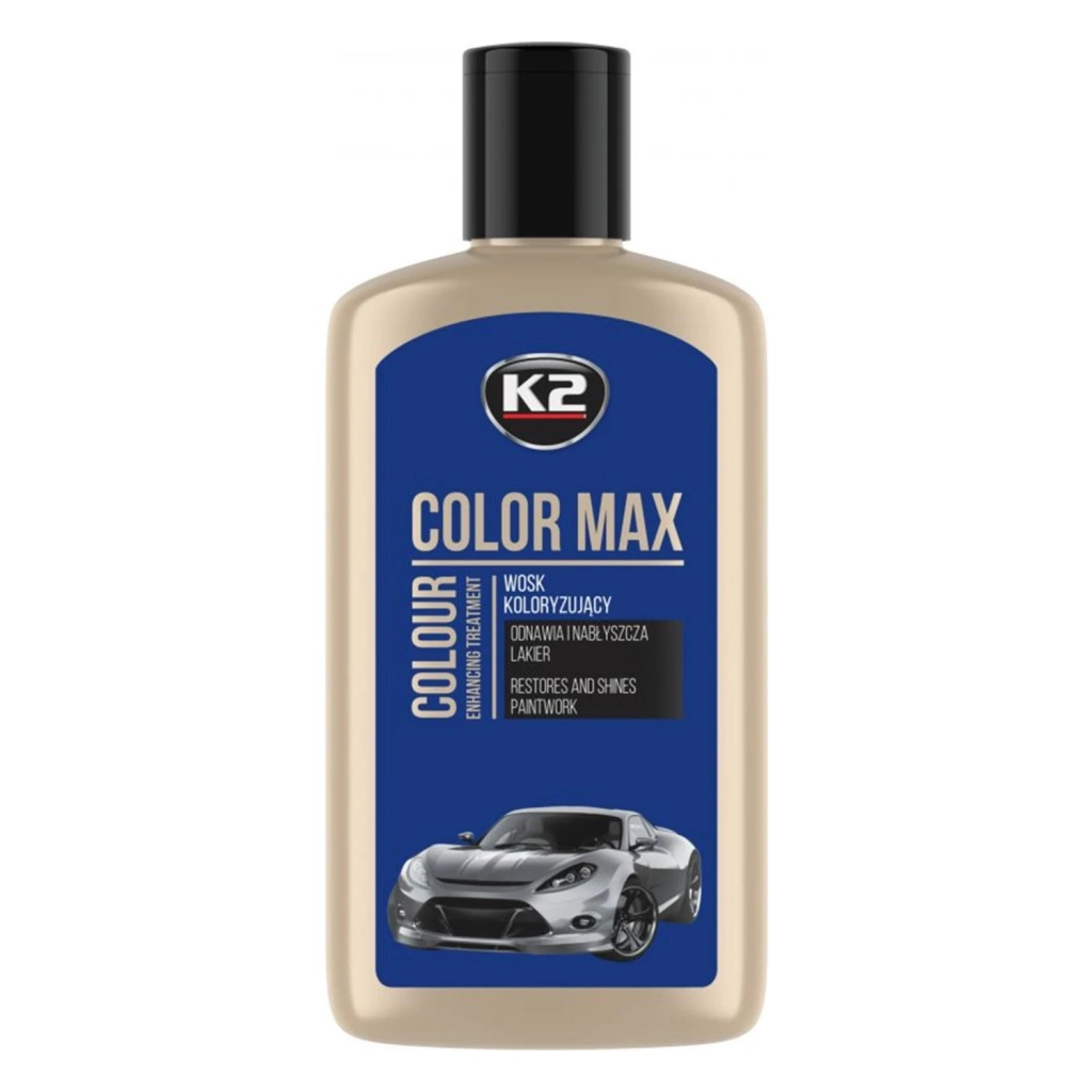 Автополіроль K2 Color синій 250 мл (K020BLUE) - фото 1 Автополіроль K2 Color синій 250 мл (K020BLUE) - фото 1