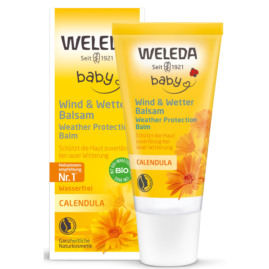 Бальзам для дітей Weleda Календула Від вітру і холоду 30 мл (4001638523196) - фото 1 Бальзам для дітей Weleda Календула Від вітру і холоду 30 мл (4001638523196) - фото 1