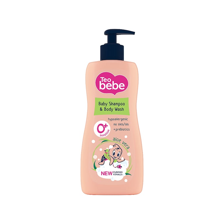 Дитячий шампунь Teo bebe Алое 2 в 1 Для волосся та тіла 200 мл (3800024045318) - фото 2