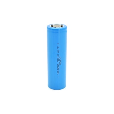 Акумулятор 21700 5000mAh, 3.7V, Blue, FlatTop Vipow (ICR21700-5000mAhFT / 31080) - фото 1