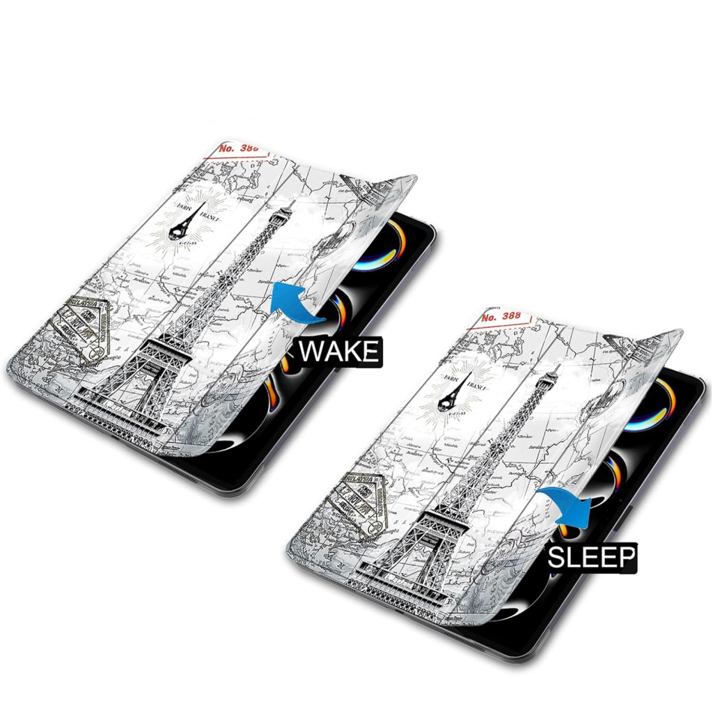 Чохол до планшета BeCover Smart Case Apple iPad Pro 11" M4 2024 Paris (711640) - фото 9 Чохол до планшета BeCover Smart Case Apple iPad Pro 11" M4 2024 Paris (711640) - фото 9