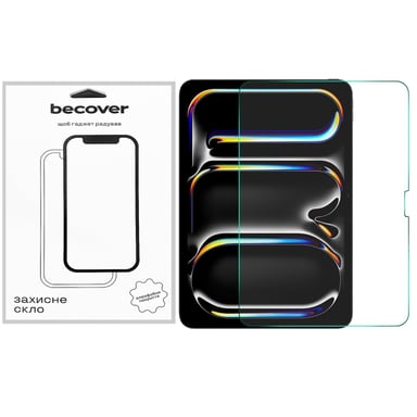 Скло захисне BeCover Apple iPad Pro 11" M4 2024 (711673) - фото 1