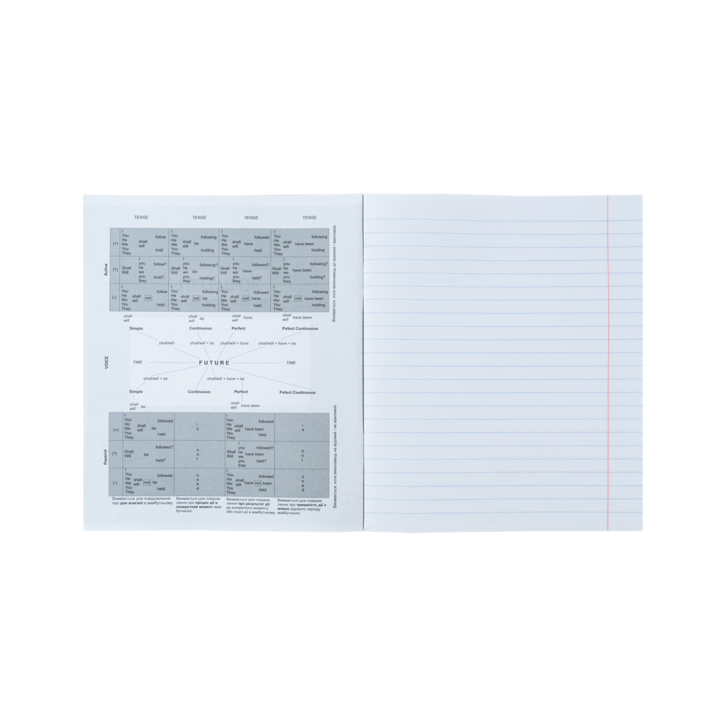 Зошит Kite предметний Sketch 48 аркушів, англійська мова лінія (K24-240-18) - фото 3 Зошит Kite предметний Sketch 48 аркушів, англійська мова лінія (K24-240-18) - фото 3