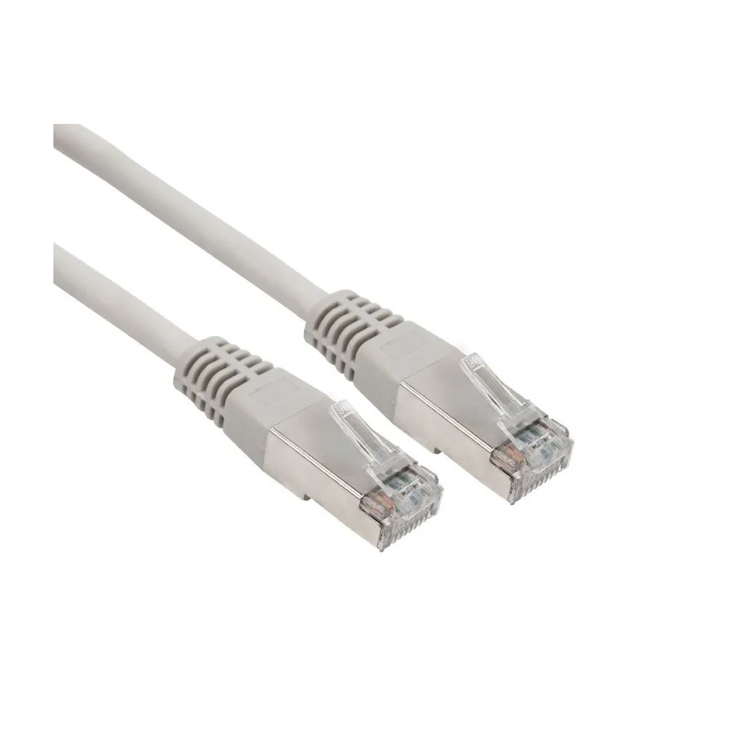 Патч-корд 0.5м S/FTP Cat 6A CU 27AWG LSZH grey Kingda (KD-PASFT9050GY-LSZH) Патч-корд 0.5м S/FTP Cat 6A CU 27AWG LSZH grey Kingda (KD-PASFT9050GY-LSZH)